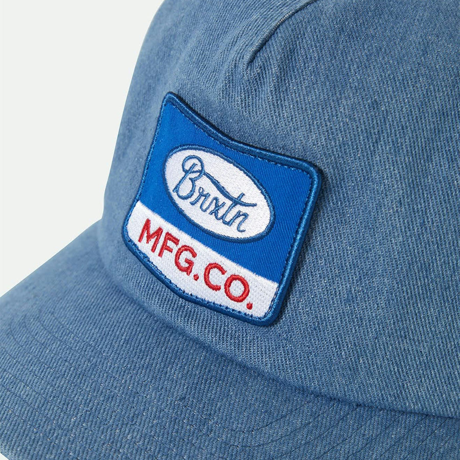 BRIXTON ( ブリクストン ) / スナップバック メッシュキャップ 帽子 / PHILLIPS NETPLUS TRUCKER HAT - DENIMxWHITE / 11795