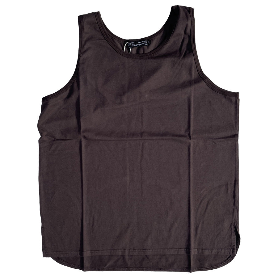 NASNGWAM (ナスングワム) / タンクトップ / ESSENTIAL TANK TOP - CHARCOAL / C0713908 / メンズ 日本製