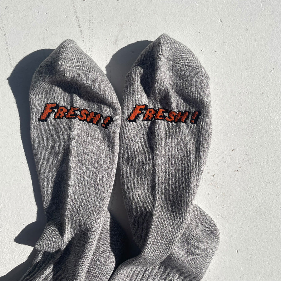 ROSTER SOX(ロスターソックス) / 靴下 クルーソックス / SOUL MAN - GREY / RS-458 / メンズ レディース