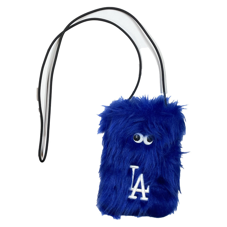 INFIELDER DESIGN x MLB / ショルダーバッグ ポーチ / MLB FUR MINI - BLUE / MLB-282-Dodgers