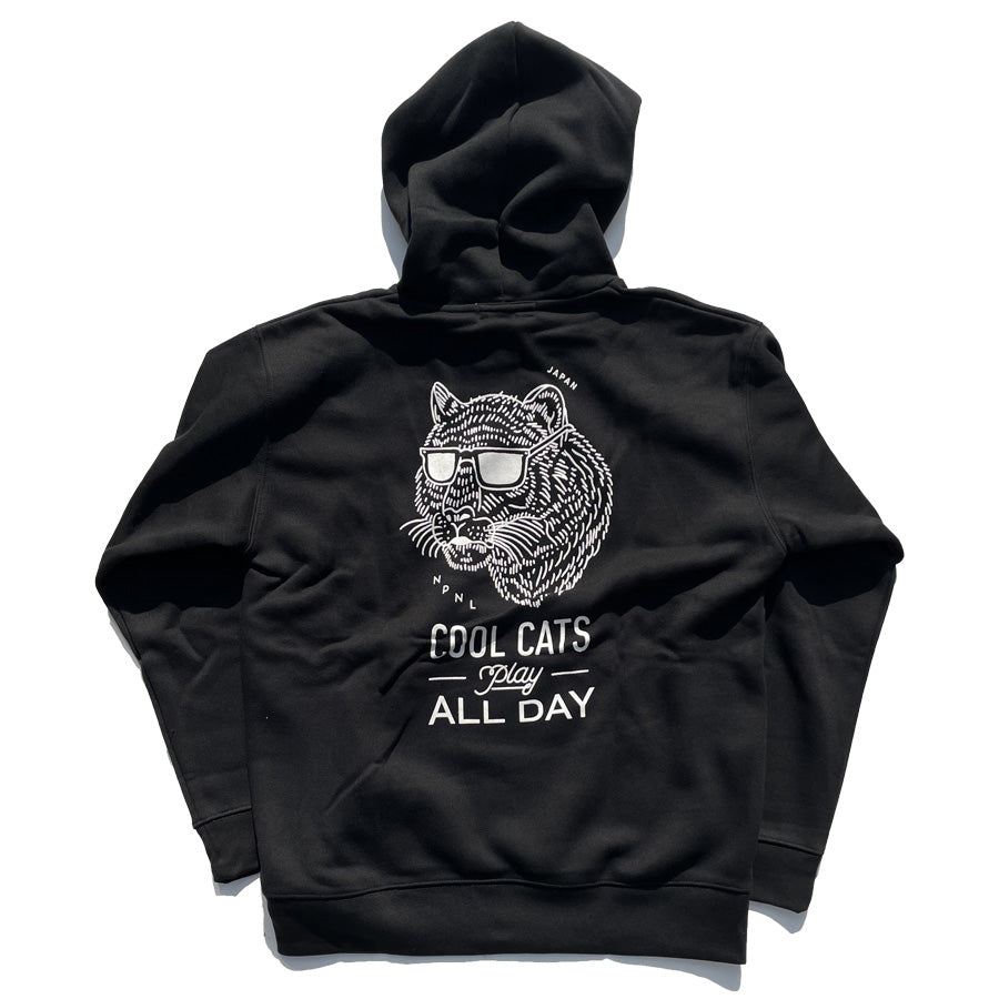 PLAY DESIGN プレイデザイン / P01 プレイ / スウェット プルオーバー パーカー 裏起毛 / CC HOODED SW - BLACK / 25SS1CCHS メンズ