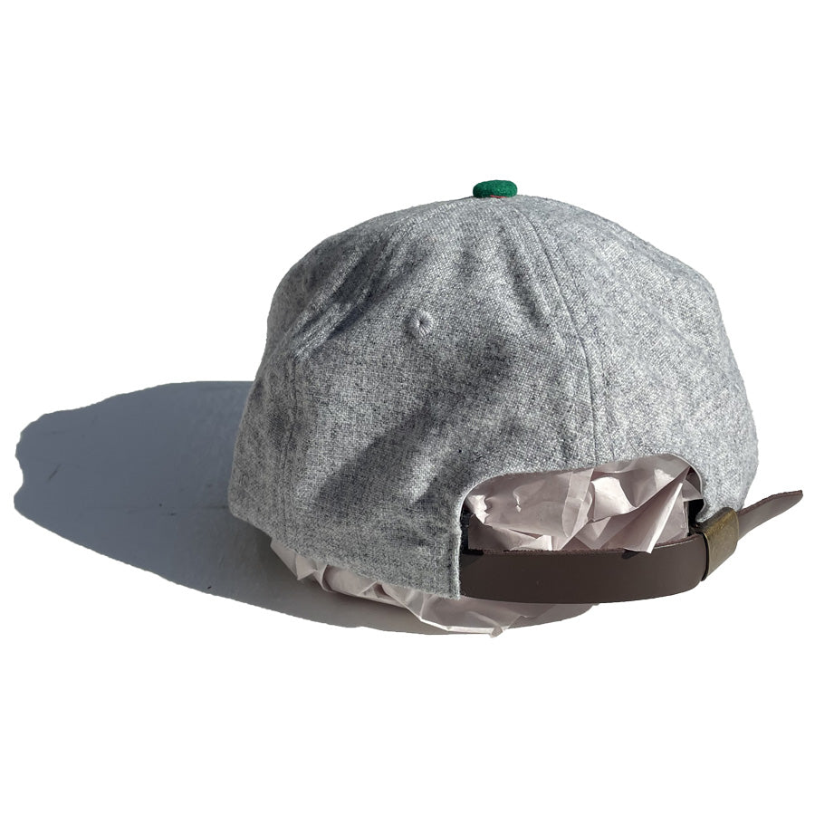 EBBETS FIELD FLANNELS(エベッツ) / 帽子 ベースボールキャップ ウール USA製 / CIENFUEGOS ELEFANTES 1946 VINTAGE BALLCAP / GRAY x GREEN / メンズ