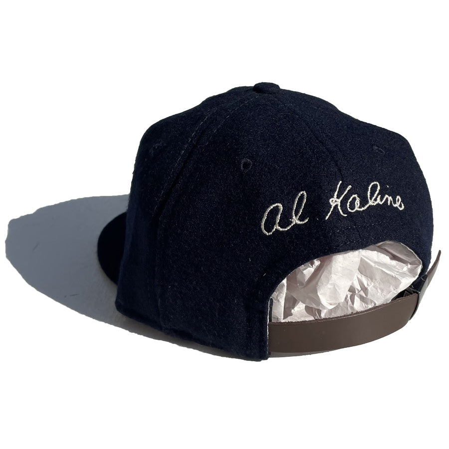 EBBETS FIELD FLANNELS(エベッツ) / 帽子 ベースボールキャップ ウール USA製 / AL KALINE SIGNATURE SERIES BALLCAP / NAVY / メンズ