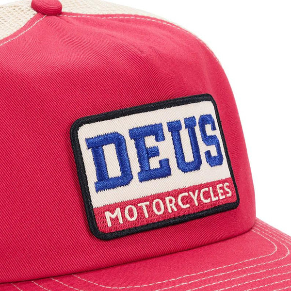 DEUS EX MACHINA ( デウスエクスマキナ ) キャップ 帽子 / MALDEN TRUCKER - MELON RED / D261MHA338
