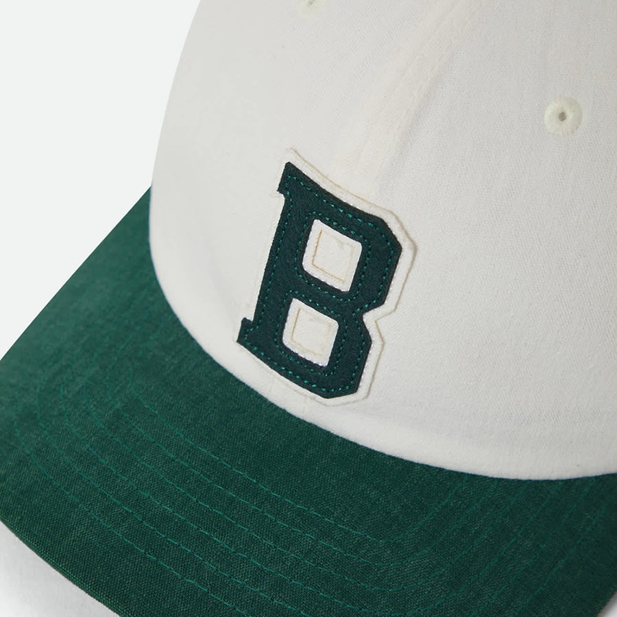 BRIXTON (ブリクストン) / キャップ 帽子 / BIG B MP CAP - OFF WHITE / PRIMAL GREEN / 11158-OFWPG
