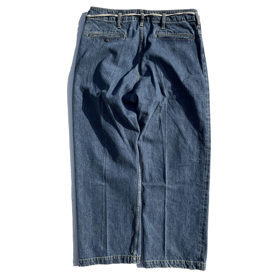 IMPRESTORE (インプレストア) / デニム パンツ / FRISCO PANTS - CENTER - DOC-CENTER CREASE - BLUE DENIM VINTAGEWASH/ メンズ