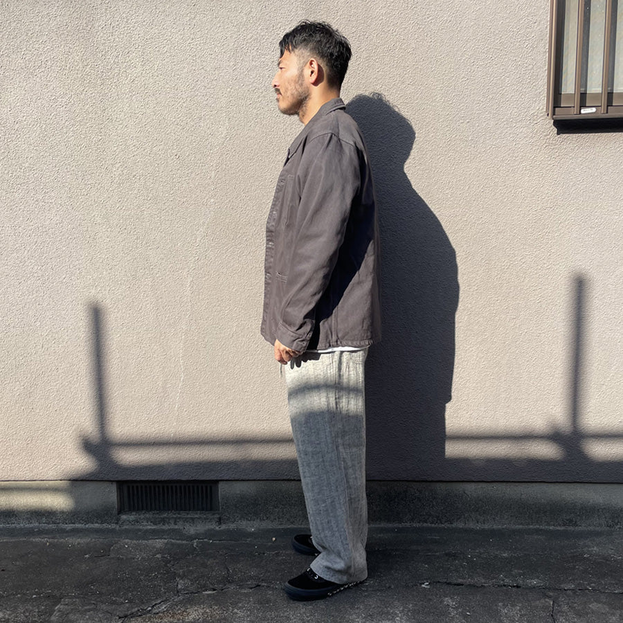 WAX(ワックス) / フレンチワークジャケット / FRENCH WORK JACKET - BLACK / WX-0489 / メンズ THM