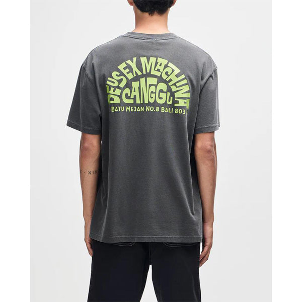 DEUS EX MACHINA ( デウスエクスマキナ ) / 半袖 Tシャツ / CANGGU ADDRESS TEE - ANTHRACITE / D261MTS572 / メンズ