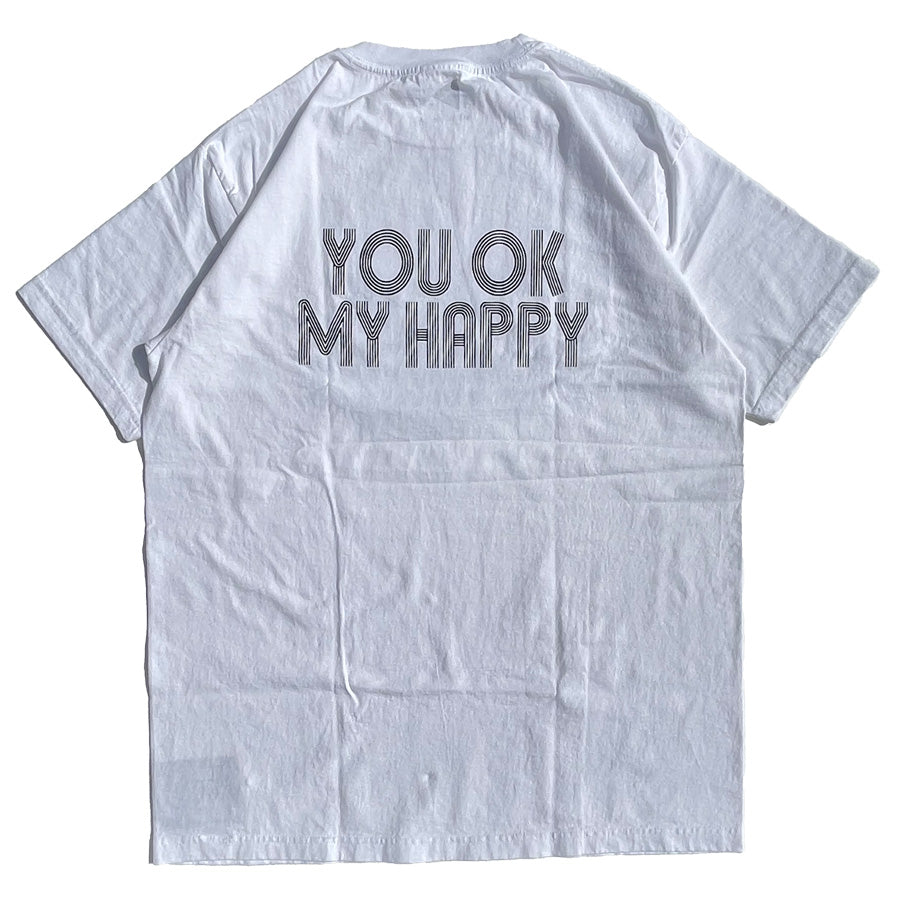 FUNG(ファング) / 半袖 Tシャツ / I'M OK TEE - WHITE / メンズ