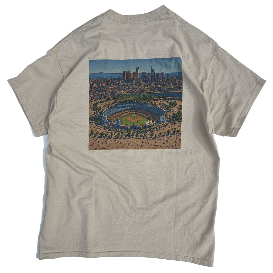 JHANKSON(ジャンクソン) / 半袖Tシャツ / BALL PARK TEE - SAND / Dodger stadium / JH26SS-006CS