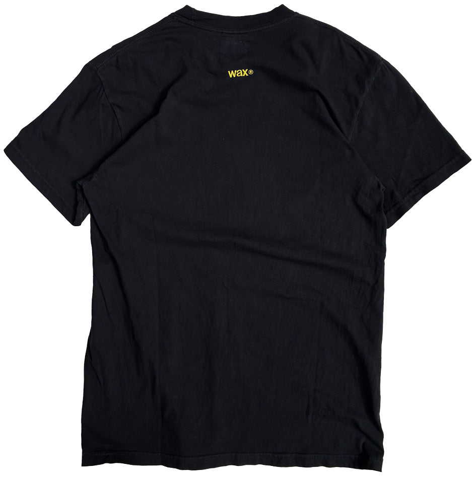 WAX(ワックス) / 半袖Tシャツ / Design tee"Waxing" - BLACK / WX-0514 / メンズ THM