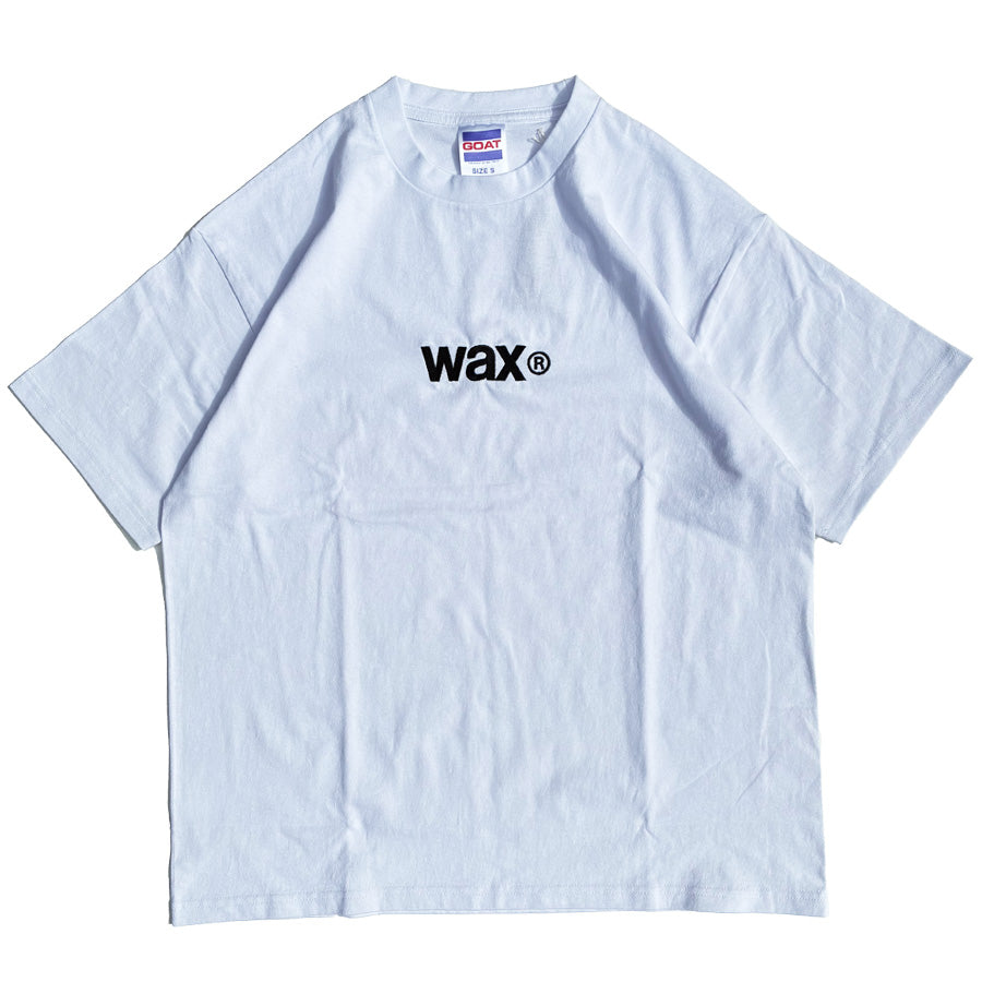 WAX(ワックス) / 半袖Tシャツ / wax stitch tee for GOAT - WHITE / WX