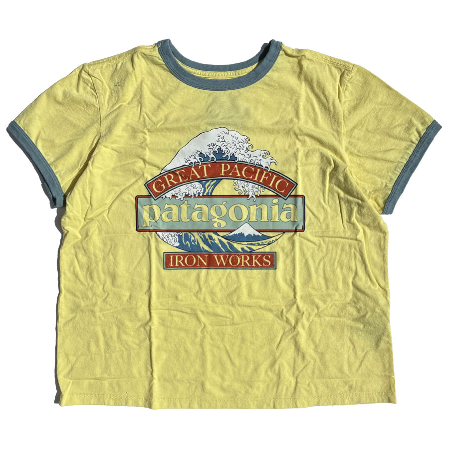 PATAGONIA(パタゴニア) / 半袖Tシャツ / W's GREAT WAVES RINGER TEE - LOMON ZEST / 37864 / レディース