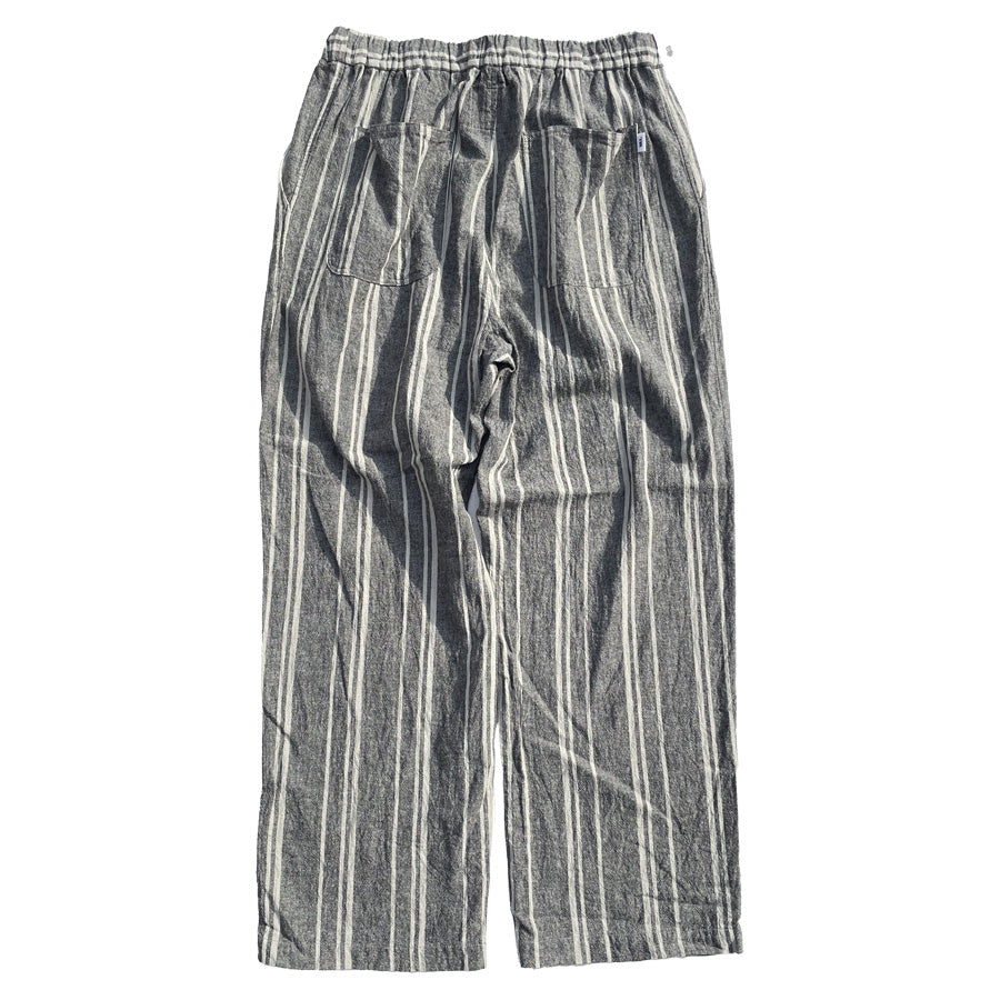 WAX(ワックス) / リネン イージーパンツ / Linen stripe pants / WX-0498 / メンズ THM 日本製