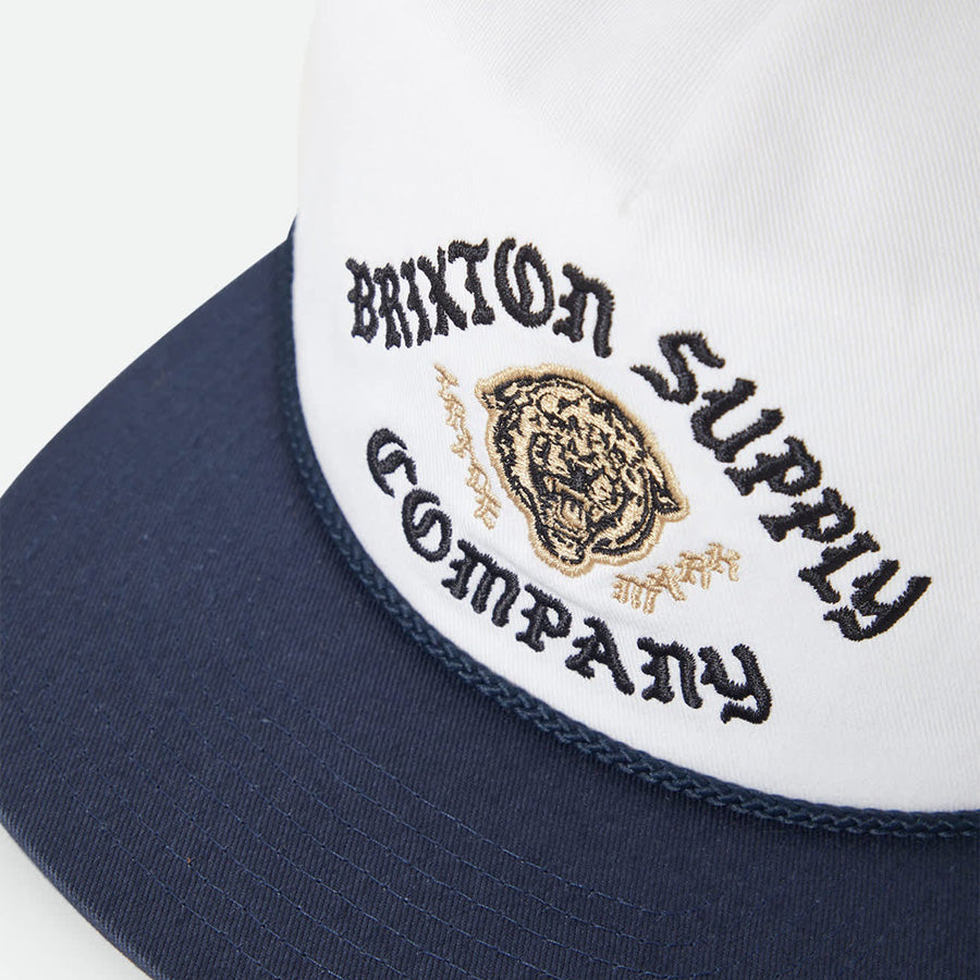 BRIXTON ( ブリクストン ) / キャップ スナップバック 帽子 / MORADO SNAPBACK - MIDNIGHT BLUE/WHITE / 12073-MDBLW