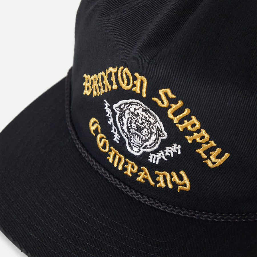 BRIXTON ( ブリクストン ) / キャップ スナップバック 帽子 / MORADO SNAPBACK - BLACK / 12073-BLACK