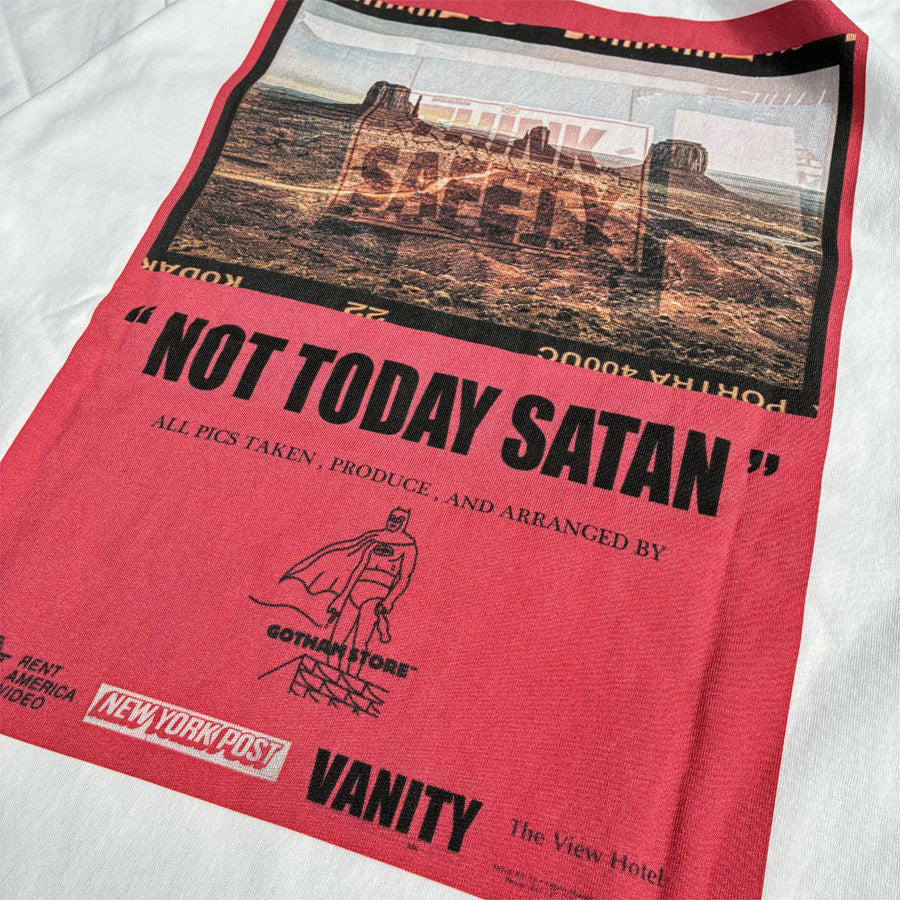 GOTHAM STORE ゴッサムストア / 半袖Tシャツ / NOT today Satan- WHITE / GS-26SS-001 / メンズ