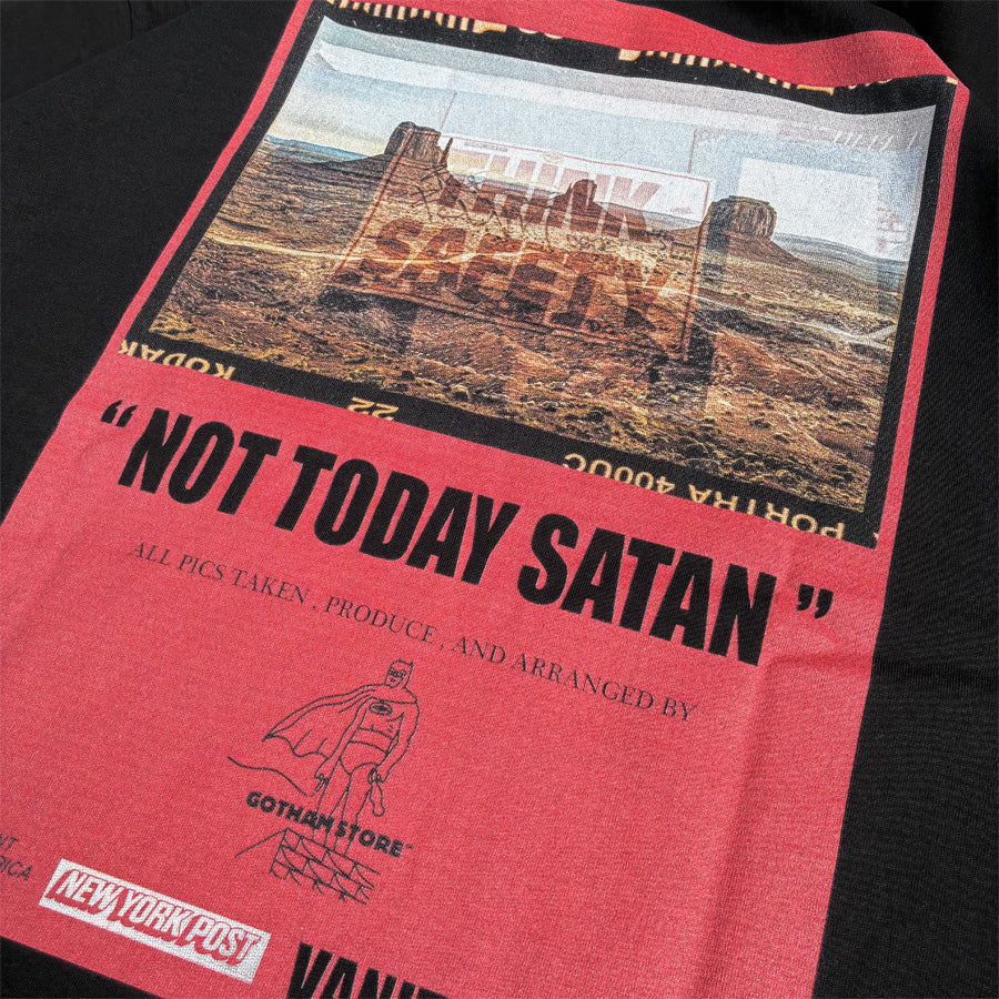 GOTHAM STORE ゴッサムストア / 半袖Tシャツ / NOT today Satan- BLACK / GS-26SS-001 / メンズ