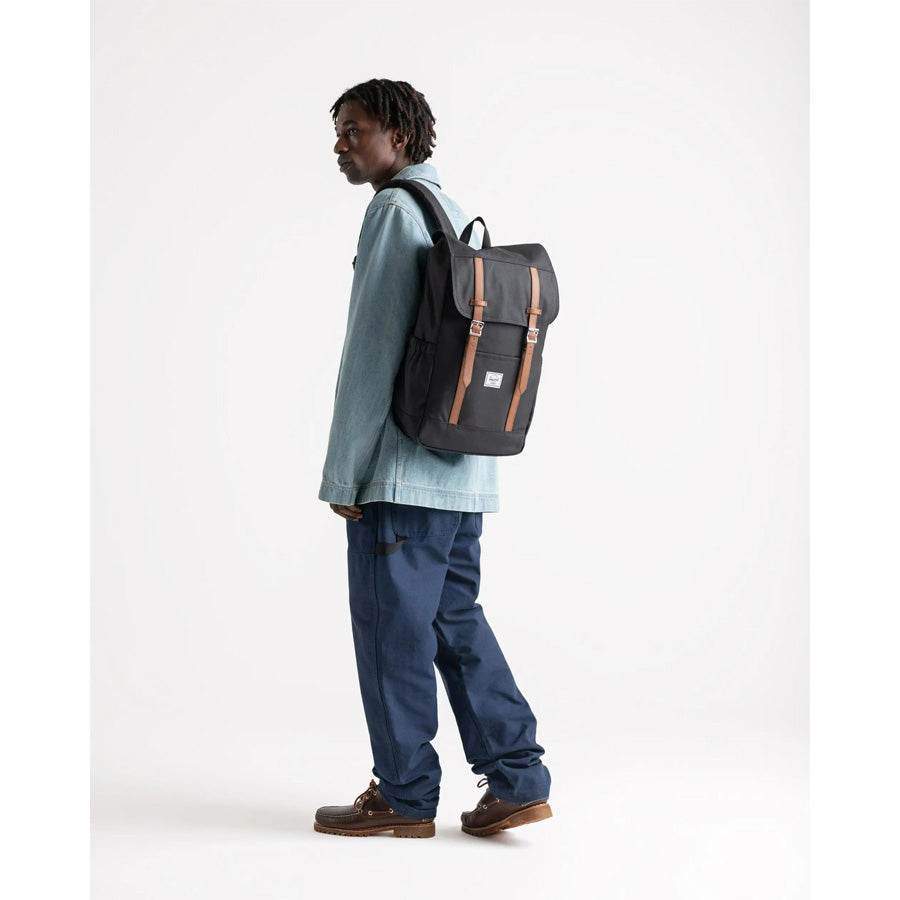 Herschel Supply ハーシェルサプライ / リュックサック バックパック / RETREAT BACKPACK - BLACK / 11397-00001 / 23L