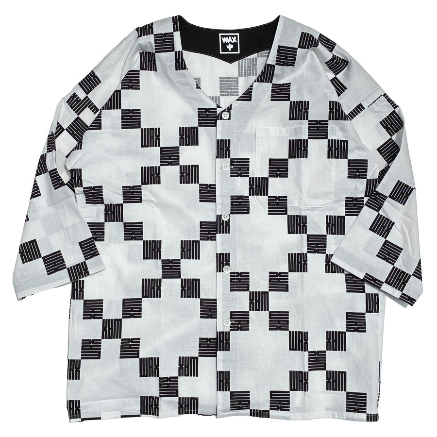 WAX(ワックス) / 鯉口シャツ 角字 / Koikuchi-shirts 