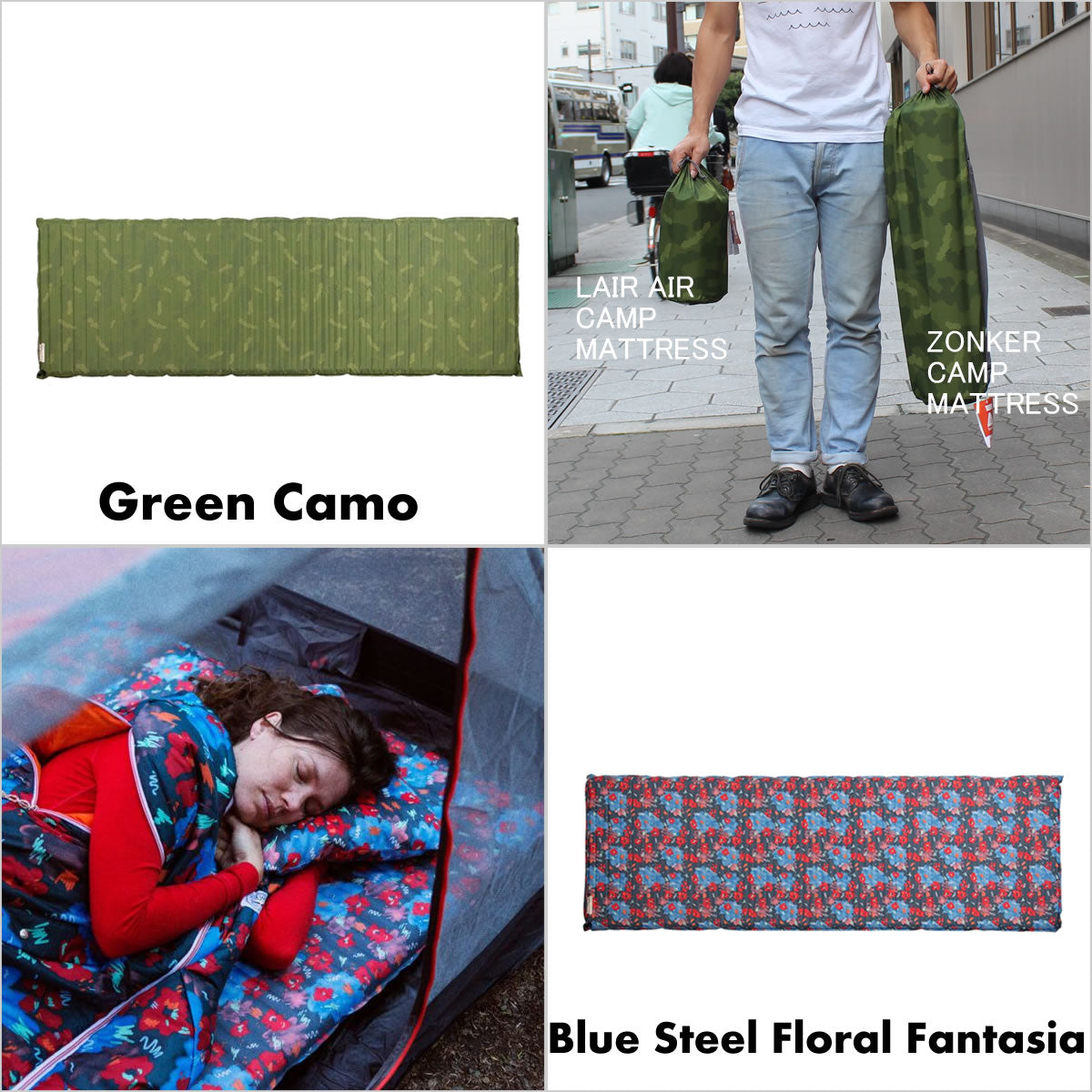 Poler Camping Stuff(ポーラー) x Thermarest(サーマレスト) / キャンプマットレス / LAIR AIR CAMP MATTRESS - 2カラー展開