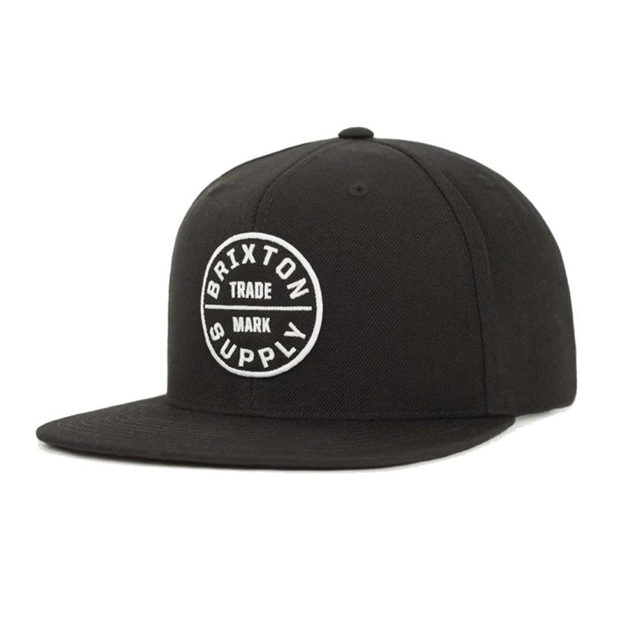 BRIXTON ( ブリクストン ) スナップバックキャップ / OATH 3 SNAPBACK - BLACK /00173