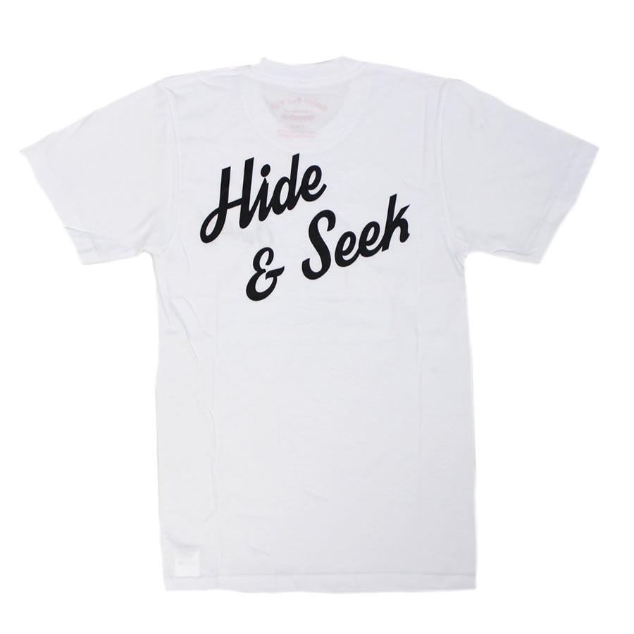 HIDE AND SEEK(ハイドアンドシーク) x OAKLAND SURF CLUB (オークランドサーフクラブ) / 半袖 Tシャツ / OSC x HC-B - WHITE / OSC-HC2