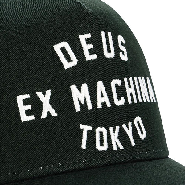 DEUS EX MACHINA ( デウスエクスマキナ ) / メッシュキャップ 帽子 / HARAJUKU ADDRESS TRUCKER - RACING GREEN / D263MHA114 / メンズ (コピー)