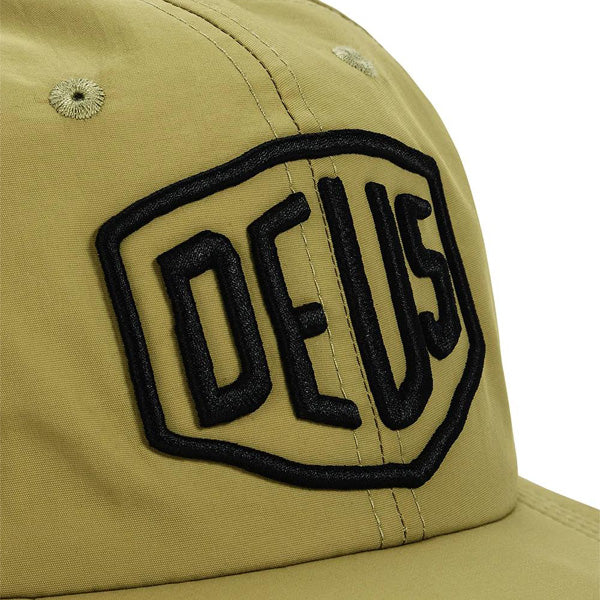 DEUS EX MACHINA ( デウスエクスマキナ ) / キャップ 帽子 / SHIELD NYLON CAP - MOSS GREEN / D263MHA519 / メンズ