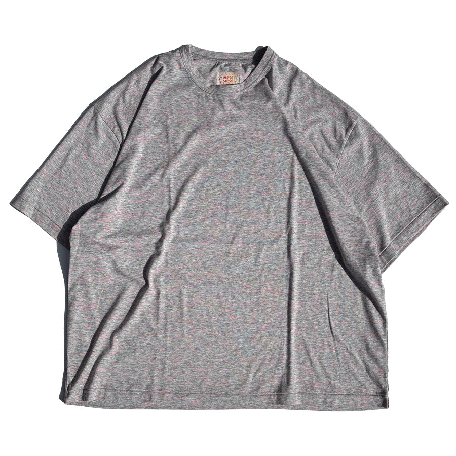 IMPRESTORE (インプレストア) / 半袖Tシャツ / NEON HEATHER FREEDOM TEE - GREY / メンズ