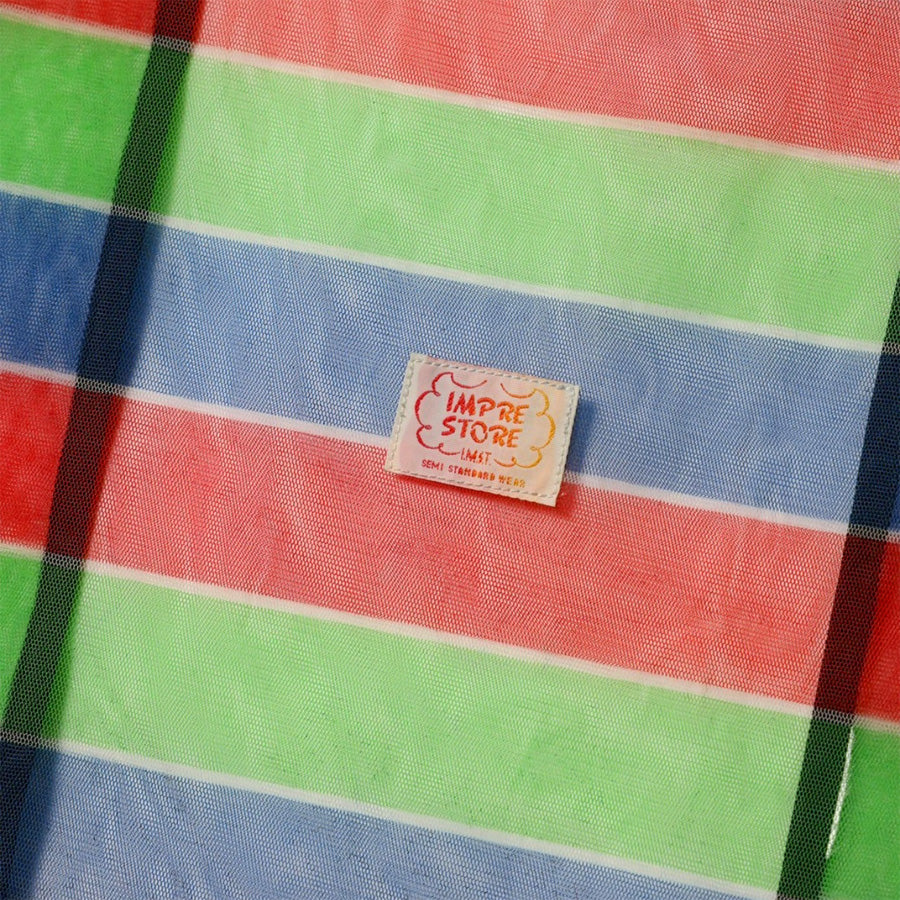 IMPRESTORE (インプレストア) / メッシュバック / TAIWANESE FISHERMAN STRIPE MARKET BAG - MULTI / CZ-ImSt-424