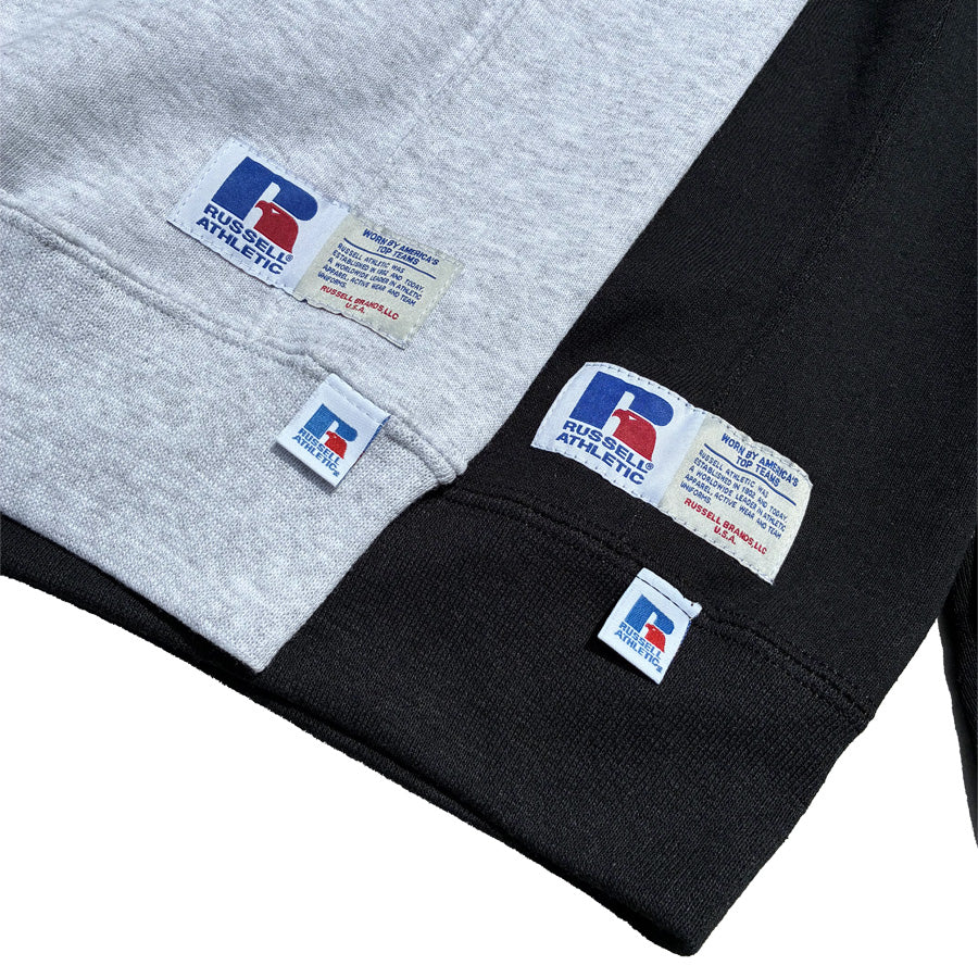 TAMANIWA (タマニワ) / 裏起毛スウェットトレーナー クルーネック / 3 HOME RUN SWEAT - BLACK / TR-5-BLACK / メンズ
