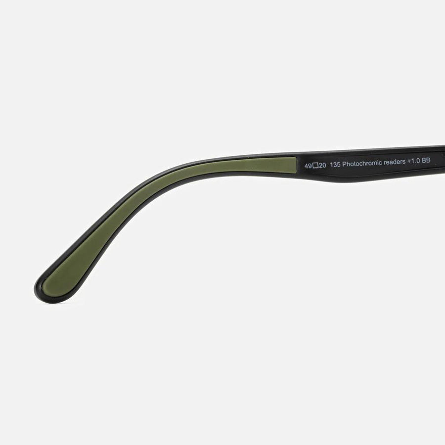 TYMER(タイマー) / 調光遠近両用 アイウェア / OLIVER - Matt Black x Photochromic Clear to Grey / TR105-MBK-PGD / メンズ