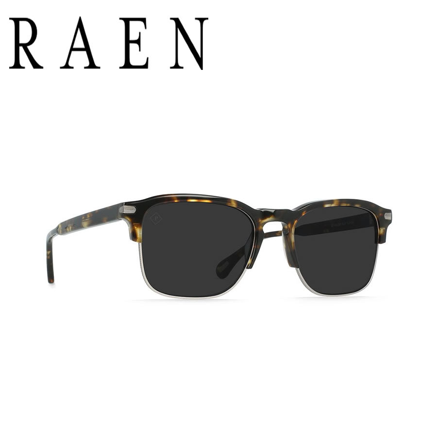 RAEN Optics レーン サングラス / WILEY ALCHEMY - BRINDLE TORTOISE x SMOKE POLARIZED / 正規代理店/ 100W181MWI-S328