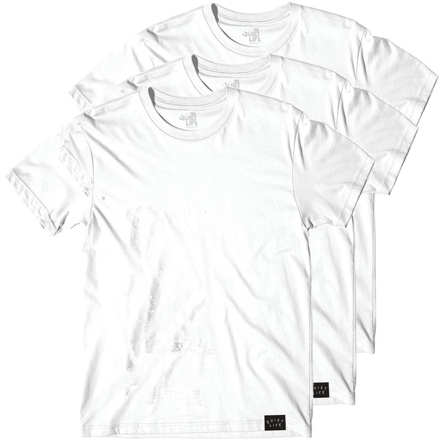 THE QUIET LIFE ザ クワイエット ライフ / Tシャツ 半袖 パックT 3枚セット / TRE BUG 3 PACK - WHITE / 19SPD1-1127 / メンズ