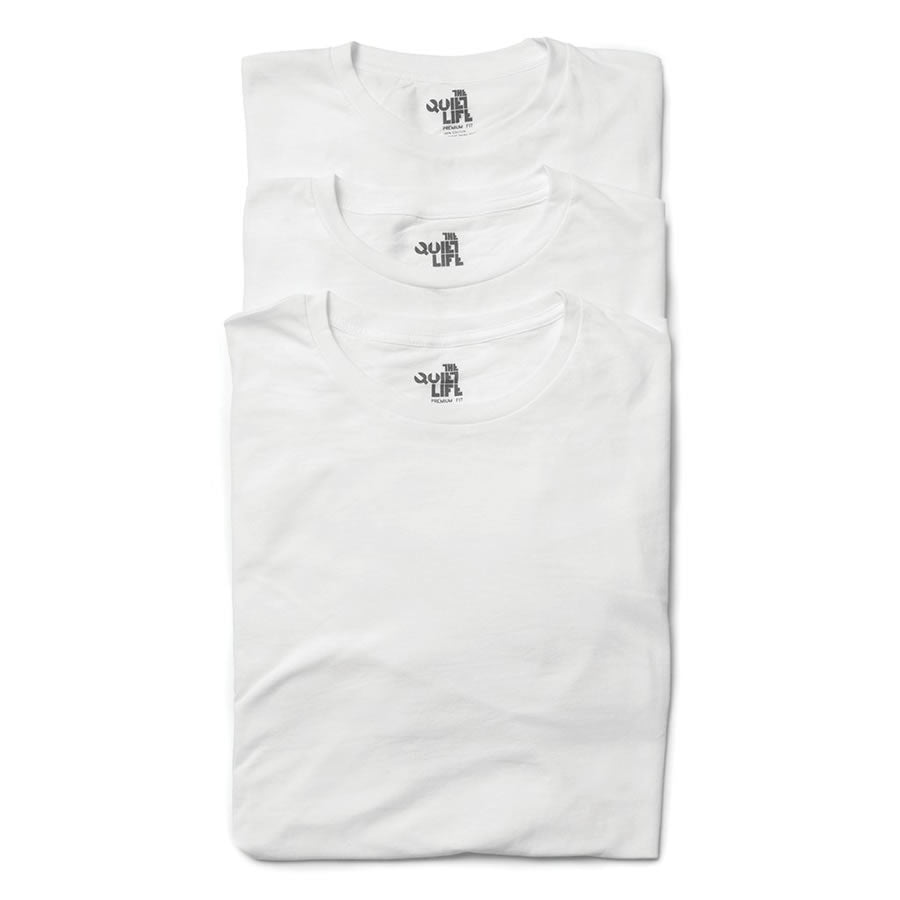 THE QUIET LIFE ザ クワイエット ライフ / Tシャツ 半袖 パックT 3枚セット / TRE BUG 3 PACK - WHITE / 19SPD1-1127 / メンズ
