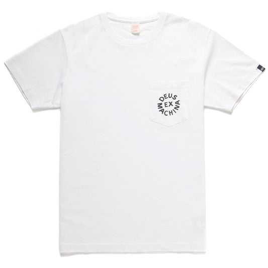 DEUS EX MACHINA ( デウスエクスマキナ ) / 半袖 Tシャツ / DEUS LOGO TEE - WHITE / DMA51995 / メンズ