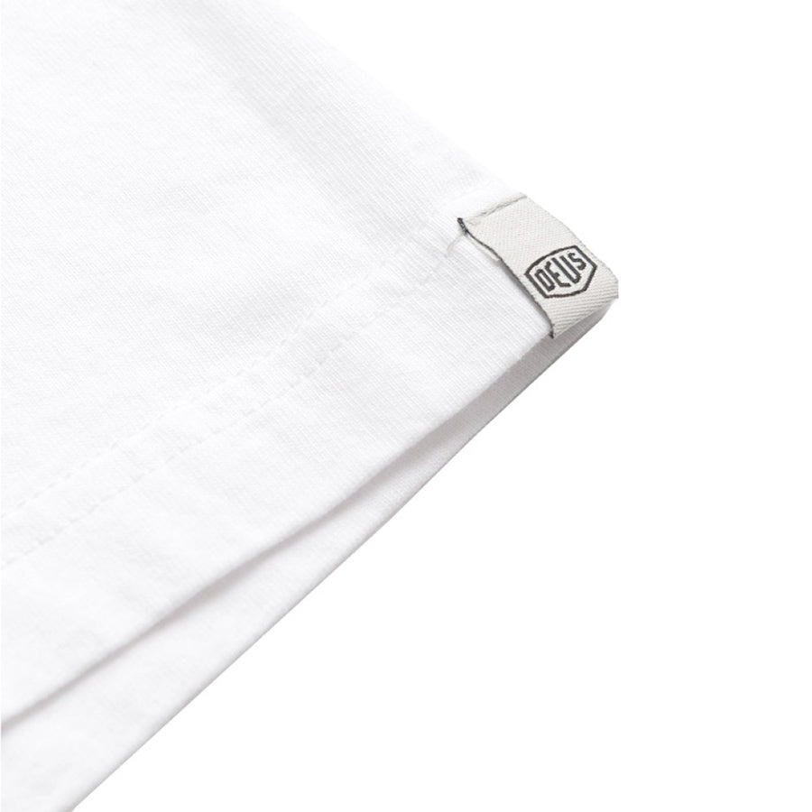 DEUS EX MACHINA ( デウスエクスマキナ ) / 半袖 ポケットTシャツ / VENICE ADDRES TEE - WHITE / DMS41065A / メンズ
