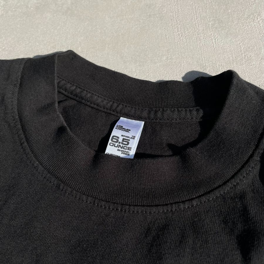PACIFIC STANDARD TIME / パシフィックスタンダードタイム / LOGO SS TEE -BLACK / 半袖Tシャツ