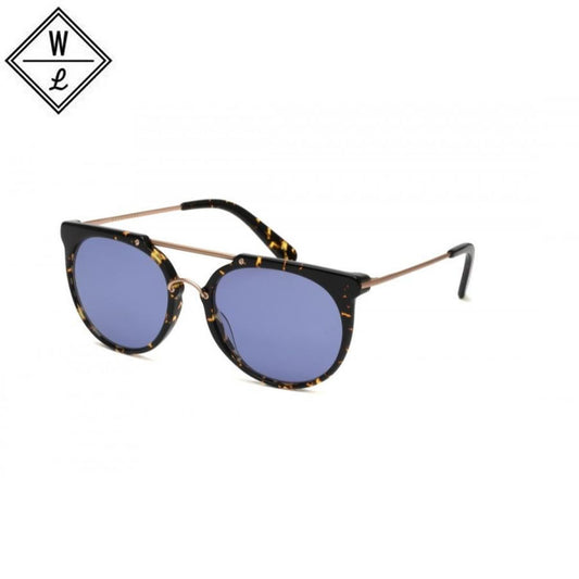 WONDERLAND (ワンダーランド) サングラス / STATELINE - YELLOW TORT x ANTIQUE ROSE x BLUE LENS / STATELINE 18