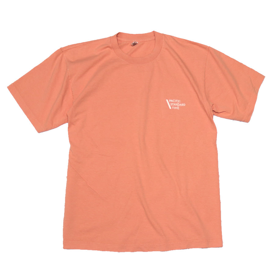 PACIFIC STANDARD TIME / パシフィックスタンダードタイム / LOGO SS TEE - LIGHT PINK / 半袖Tシャツ