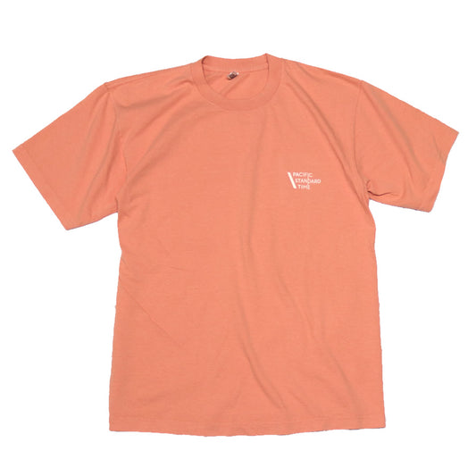 PACIFIC STANDARD TIME / パシフィックスタンダードタイム / LOGO SS TEE - LIGHT PINK / 半袖Tシャツ