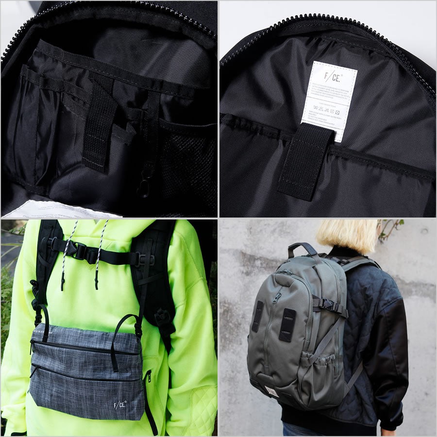 F/CE. 950 TRAVEL BP バックパック 33L BLACK / コーデュラ素材・17インチPC対応 (FCE エフシーイー) [ FNI30251B0001]