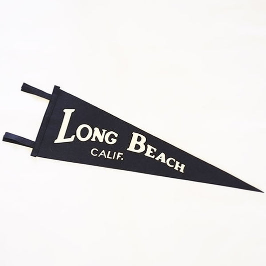 PORT LBC (ポート) / ペナント 旗 フラッグ / LB FELT PENNANT - NAVY