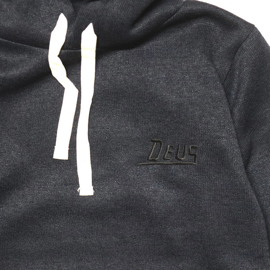 DEUS EX MACHINA ( デウスエクスマキナ ) ニットプルオーバーパーカー / VAPOR KNIT HOODIE - NAVY / DPT92009