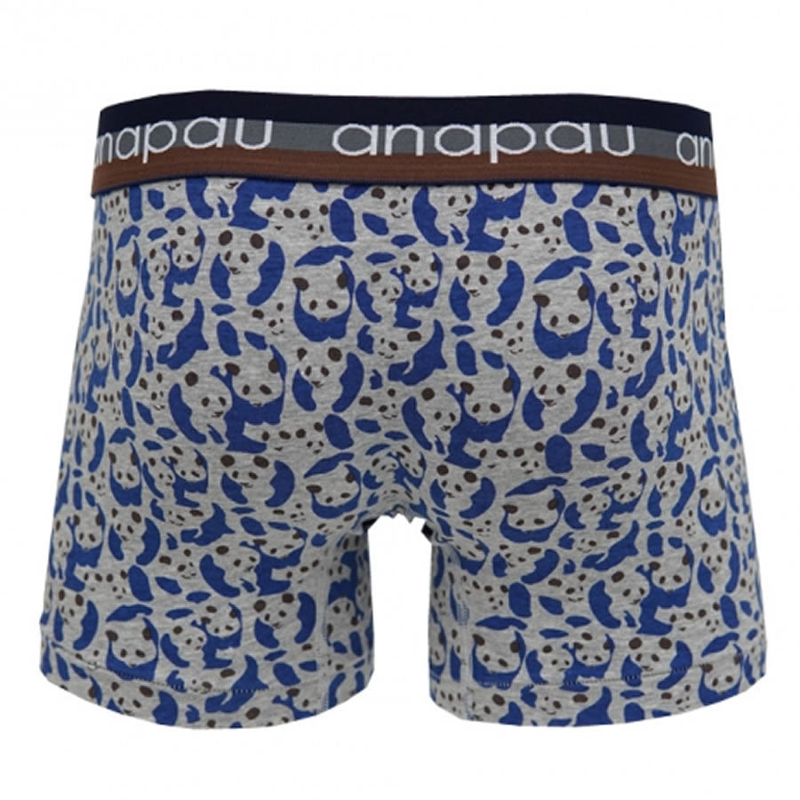 anapau  アナパウ / ボクサーパンツ 下着 アンダーウェア / P-1302 / パンダ迷彩 / GRAY / メンズ