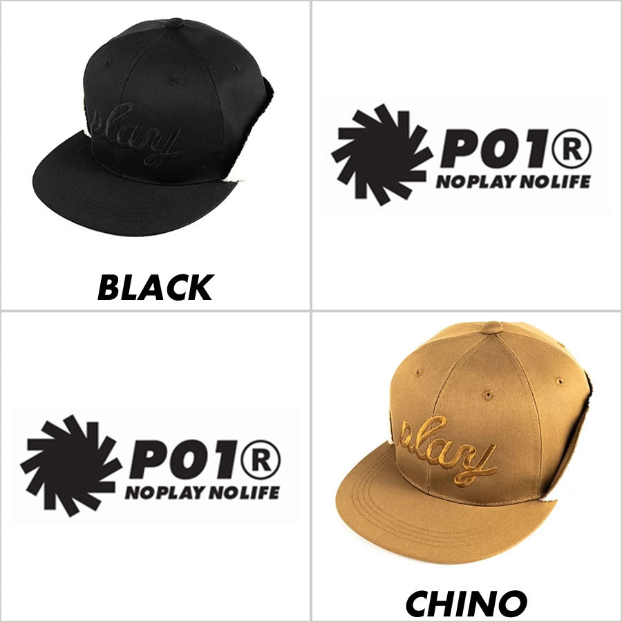 P01 プレイ  / 帽子 キャップ イヤーフラップ / PLAY B.B. BOA CAP / 2カラー展開 / 20SS4PLBC / PLAY DESIGN プレイデザイン