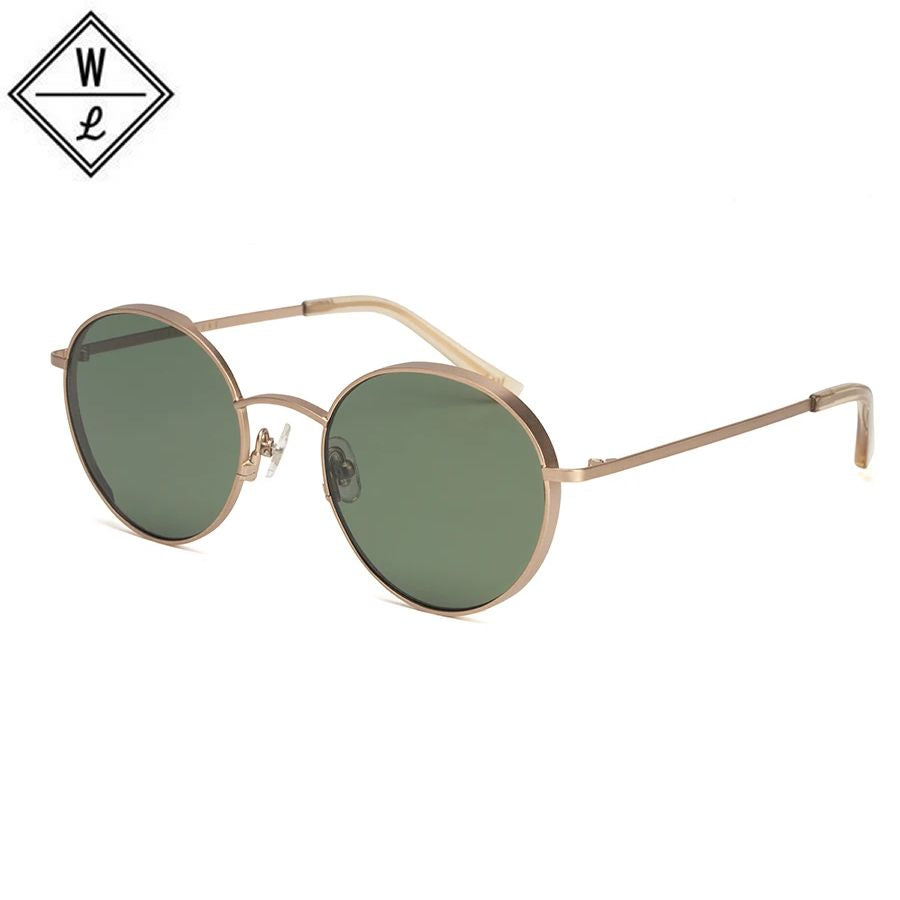 WONDERLAND (ワンダーランド) サングラス / REDLANDS - Antique Rose Gold / Green Lens / REDLANDS 04