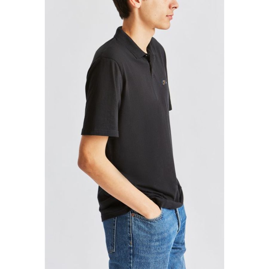 BRIXTON ( ブリクストン ) / 半袖 ポロシャツ ルーカス・ビューフォート LUCAS BEAUFORT / BROKE SS POLO - BLACK / 02766-BLACK