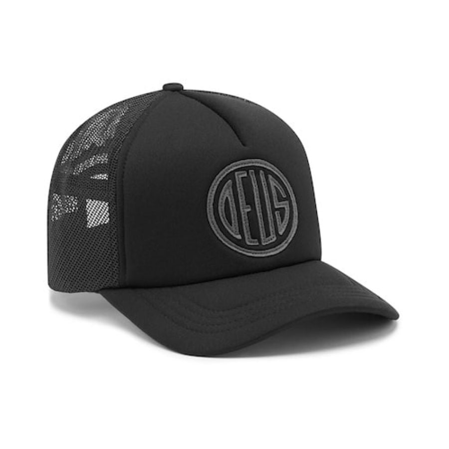 DEUS EX MACHINA ( デウスエクスマキナ ) メッシュキャップ 帽子 / PILL TRUCKER - BLACK / DMF77758